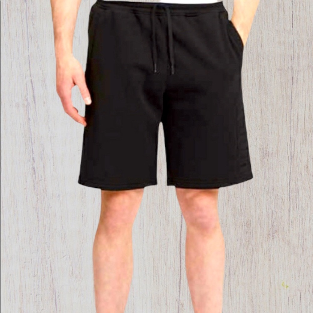Puma Men’s Embossed Sweat Shorts Black